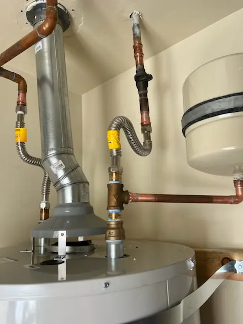 Water heater installation and plumbing repair in Piedmont